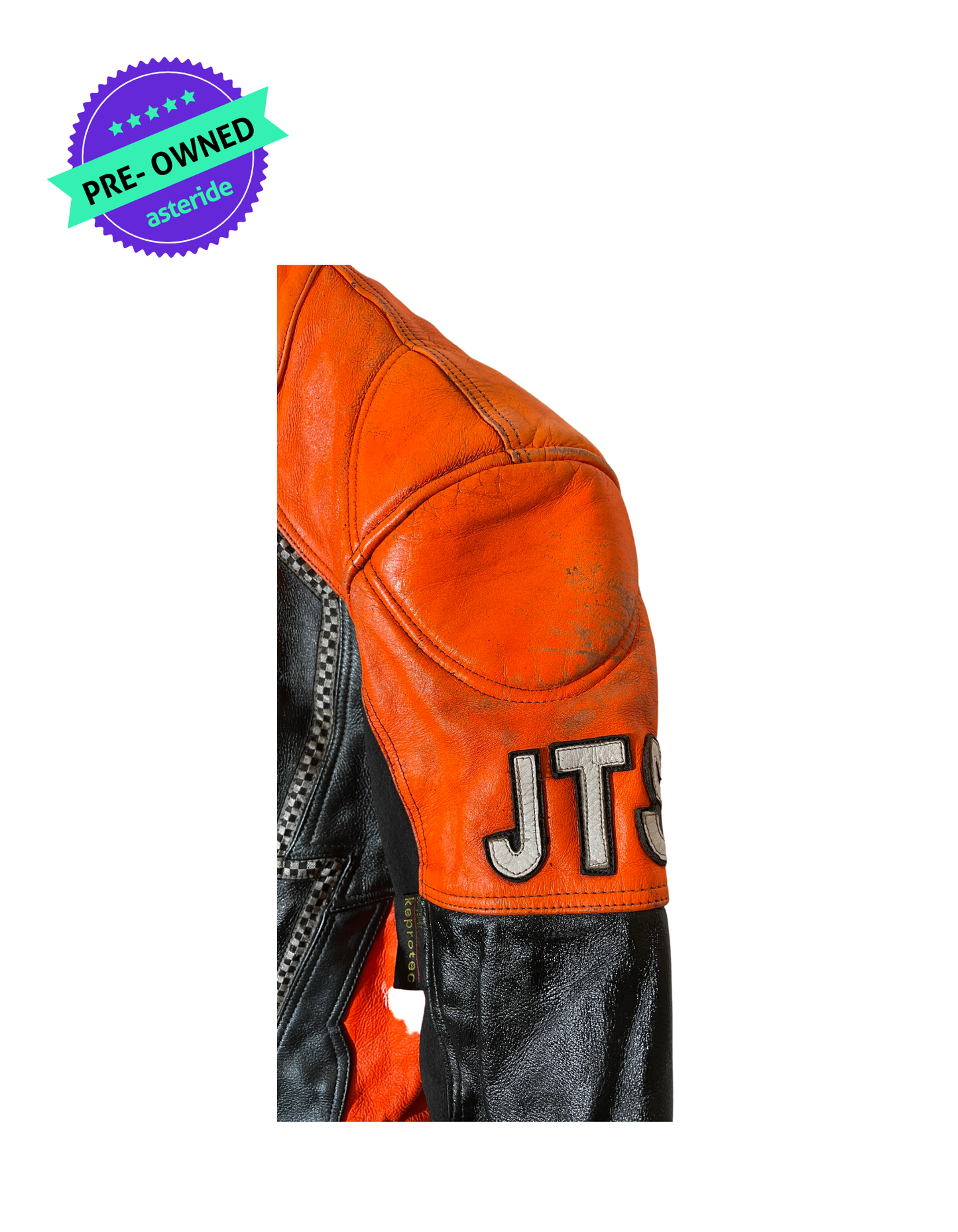 JTS I Men Sport Jacket I Orange/Black I L