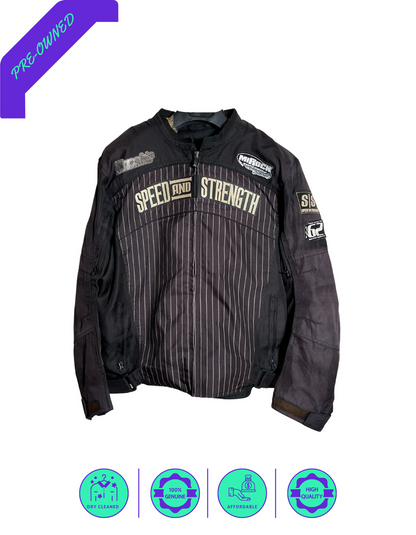 Speed and Strength I Men Off-Road Jacket I Black I 2XL