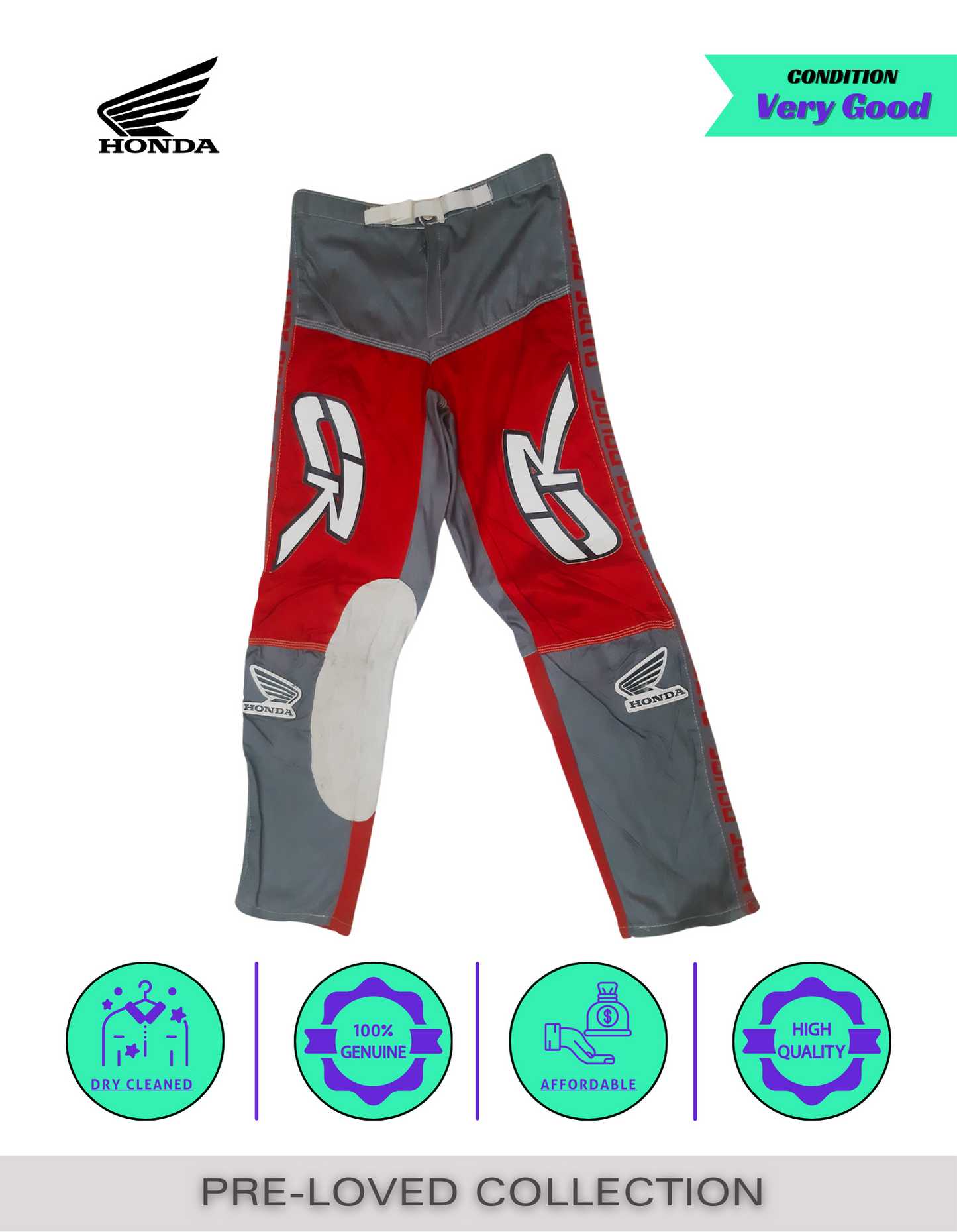 Honda I Men Motocross Pant I Multicolor I 30"