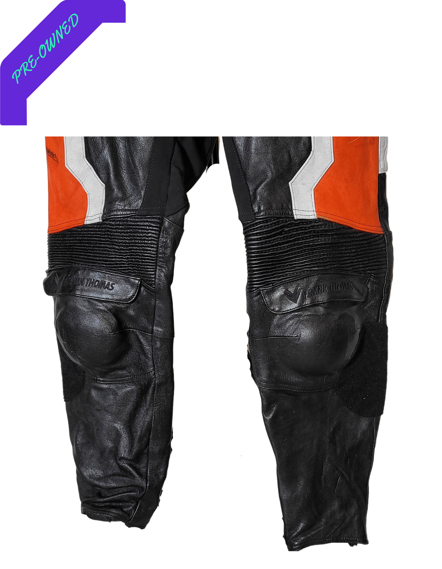 Frank Thomas I Men Racing Suit I 2-piece I Orange/Black
