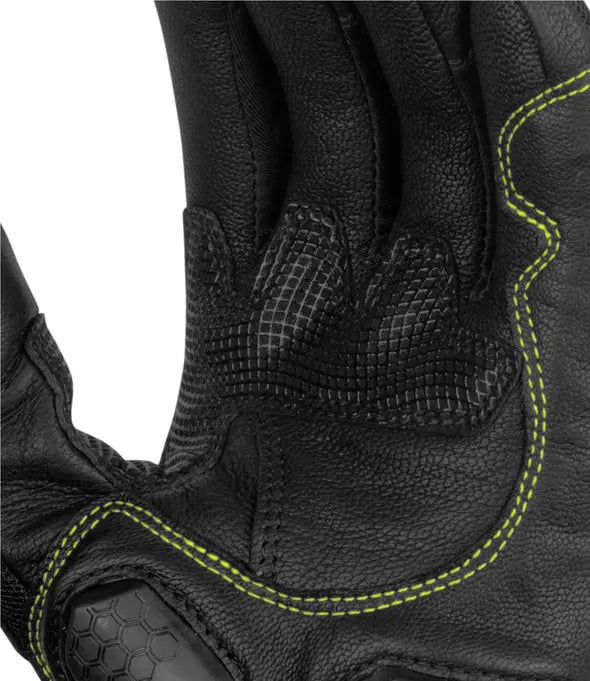 Rynox Tornado Pro 3 Motorcycle Gloves (Balck - Fluo)