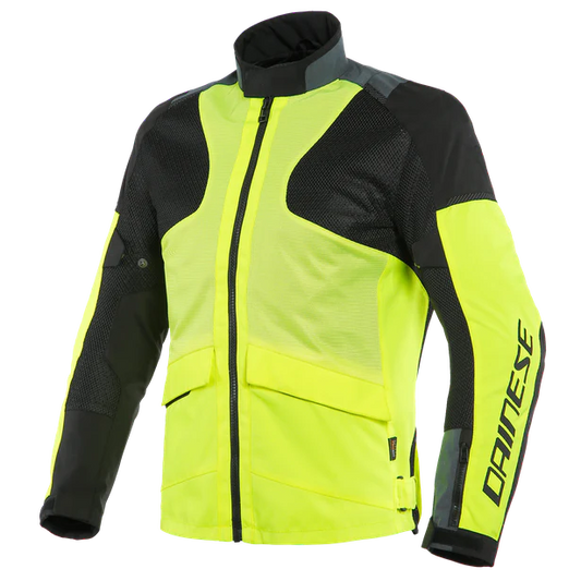 Dainese Air Tourer Textile Jacket (Yellow/Ebony/Black)